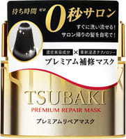 Shiseido "Tsubaki Premium Repair" Восстанавливающая экспресс-маска для поврежденных волос, с маслом камелии, 180 гр.