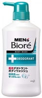 KAO "Men's Biore" Пенящееся мыло для тела, с противовоспалительным и дезодорирующим эффектом, с ароматом свежести, 440 мл.