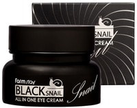 FarmStay "Black snail all-in one Eye Cream" Крем для кожи вокруг глаз, с муцином чёрной улитки, 50 мл.