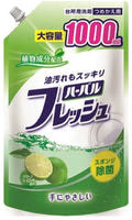 Mitsuei Средство для мытья посуды, овощей и фруктов с ароматом лайма, 1000 мл.