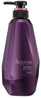 KAO "Segreta" Антивозрастной шампунь для увеличения прикорневого объёма длинных волос, аромат розы, 430 мл.
