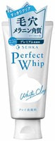 Shiseido "Senka Perfect White Clay" Очищающая пенка для умывания на основе белой глины, 120 г.