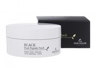 The Skin House "Black Pearl Peptide Patch" Укрепляющие гидрогелевые патчи с пептидами и экстрактом чёрного жемчуга, 60 шт.