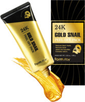 FarmStay "24K Gold Snail Peel Off Pack" Маска-плёнка с золотом и муцином улитки, 100 г.