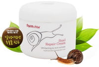 FarmStay "Snail Repair Cream" Крем для лица восстанавливающий с муцином улитки, 100 г.
