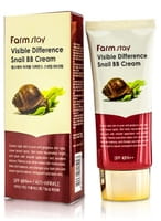 FarmStay "Visible Difference Snail Sun Cream" Солнцезащитный крем с муцином улитки, SPF50+/PA+++, 70 г.