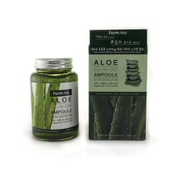 FarmStay "Aloe All-In-One Ampoule" Многофункциональная ампульная сыворотка с экстрактом алоэ, 250 мл.