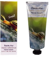FarmStay "Visible Difference Hand Cream Snail" Крем для рук с муцином улитки, 100 г.