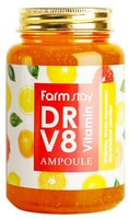 FarmStay "DR-V8 Vitamin Ampoule" Ампульная сыворотка с витаминами, 250 мл.