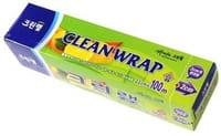 Clean Wrap Плотная пищевая пленка, отрывным краем-зубцами, 22 см х 100 м.