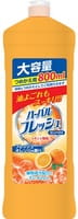 Mitsuei Концентрированное средство для мытья посуды, овощей и фруктов, с ароматом апельсина, 800 мл.