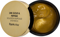 FarmStay "24K Gold & Peptide Solution Ampoule Eye Patch"      24-    , 60 .