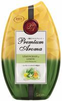 ST "Shoushuuriki" Жидкий освежитель воздуха для комнаты, освежающий лемонграсс и сочный лимон, 400 мл.
