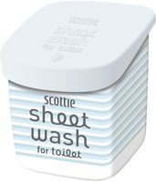 Scottie Влажные полотенца - водорастворимые, с антибактериальным эффектом, для обработки туалета, с легким мятным ароматом, 10 шт.