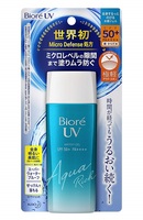 KAO "Biore - UV Aqua Rich" Солнцезащитный увлажняющий гель для тела и лица, SPF 50+, бутылка 90 мл.