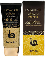 FarmStay "Escargot Noblesse Intensive BB Cream SPF 50+/PA+++" Антивозрастной ББ крем для лица с муцином королевской улитки SPF 50+/PA+++, 50 гр.