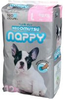 Kocho "Neoomutsu" Подгузники для собак (девочки), размер L (7-12 кг.), 12 шт.