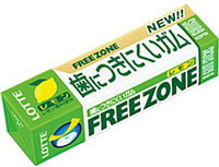 Lotte "Free Zone Lemon Gum"     , 9 .