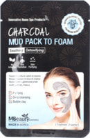 MBeauty "Charcoal Mud Pack To Foam" Глиняная маска-пенка для лица с древесным углем, 7 мл. х 3 шт.