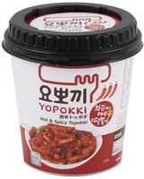 Young Poong "Hot Spicy Topokki" Рисовые клецки с острым пряным соусом, 120 гр.