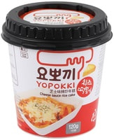 Young Poong "Cheese Topokki" Рисовые клецки с сырным соусом, 120 гр.