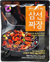 Daesang "Seafood black bean sauce powder" Основа для пригротовления соуса из черных соевых бобов - вкус морепродуктов, 80 гр.