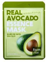 FarmStay "Real Avocado Essence Mask" Тканевая маска для лица с экстрактом авокадо, 1 шт.