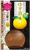Utena "Yuzu-yu" Двухфазный спрей на основе масел цитрусовых для увлажнения и питания волос, 180 мл.