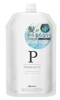 Utena "Proqualite" Эссенция для термоукладки волнистых и непослушных волос, с шёлком и коллагеном, сменная упаковка, 400 мл.
