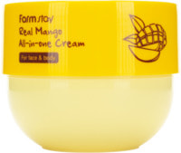 FarmStay "Real Mango All-in-one Cream" Многофункциональный крем с экстрактом манго, 300 мл.