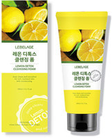 Lebelage "Lemon Detox Cleansing Foam" Детокс-пенка для умывания с лимоном, 180 мл.