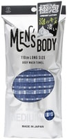 Yokozuna "Men's Body - Medium" Мочалка-полотенце для мужчин средней жёсткости. Размер 28 Х 110.