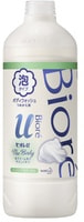 KAO "Biore U Foaming Body Wash Healing Botanical" Пена для душа "Целебные травы", сменная упаковка, 450 мл.