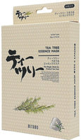 Mitomo "Uruuru" Противовоспалительная тканевая маска с маслом чайного дерева, 6 шт.