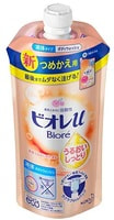 KAO "Biore U" Мягкое пенное мыло для всей семьи, с увлажняющим эффектом, фруктово-цветочный аромат, сменная упаковка, 340 мл.