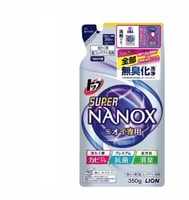 Lion "Top Super Nanox" Гель для стирки, концентрат для контроля за неприятными запахами, сменная упаковка, 350 гр.