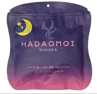 Akari "Hadaomoi Suhada" Ночная увлажняющая и восстанавливающая маска для лица со стволовыми клетками, 30 шт.