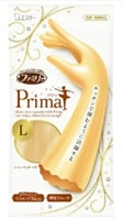 ST "Family - Prima" Перчатки из винила для бытовых и хозяйственных нужд удлиненные, с антибактериальным эффетом, средней толщины, золотистое шампанское, L.