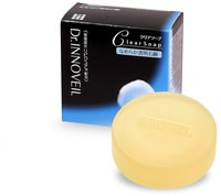 Product Innovation "Dr. Innoveil" Сохраняющее влагу косметическое мыло для жирной, комбинированной и проблемной кожи лица с липидурами и маслом лаванды, 100 гр.