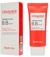 FarmStay "Ceramide Firming Facial BB Cream SPF 50+/PA+++" Укрепляющий ВВ крем с керамидами, SPF 50+/PA+++, 50 гр.