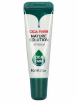 FarmStay "Cica Farm Nature Solution Lip Balm" Восстанавливающий бальзам для губ с центеллой азиатской, 10 гр.