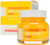 FarmStay "Derma cube Vita Clinic Cream" Крем для молодости и сияния кожи, 60 мл.