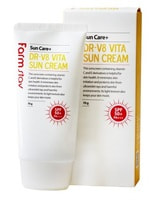FarmStay "DR-V8 Vita Sun Cream SPF 50+/PA+++" Витаминизированный солнцезащитный крем SPF 50+/PA+++, 70 гр.