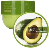 FarmStay "Real Avocado All-In-One Cream" Антивозрастной крем с экстрактом авокадо, 300 мл.