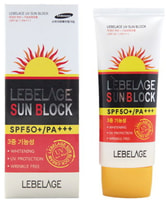 Lebelage "High Protection Daily No Sebum Sun Cream SPF50+PA+++" Себорегулирующий крем от солнца с высоким фактором SPF50+PA+++, 30 мл.