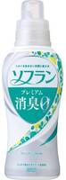 Lion "Soflan Premium Deodorant Plus" Кондиционер для белья с дезодорирующим эффектом, фруктово-травяной аромат, 550 мл.