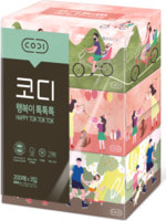 Ssangyong Двухслойные мягкие бумажные салфетки «Счастливая прогулка», 200 шт. х 3 уп.