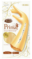 ST "Family Prima" Перчатки из винила для бытовых и хозяйственных нужд удлиненные, с антибактериальным эффектом, средней толщины, размер М, золотистое шампанское, 1 пара.