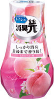 Kobayashi "Shoshugen for Toilet White Peach" Жидкий дезодорант для туалета, с ароматом спелого персика, 400 мл.
