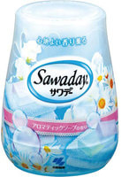 Kobayashi "Sawaday for Toilet Aromatic Soap" Гелевый дезодорант для туалета, с нежным ароматом цветочного мыла, 140 г.